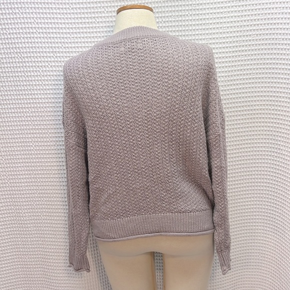 Universal Thread Purple Haze Cropped Crewneck Sweater. Size Large. EUC. - Picture 3 of 5